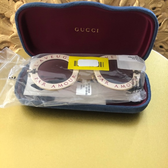 🔥 NEW Gucci Sunglasses GG0113S 002 🔥 - Picture 12 of 16